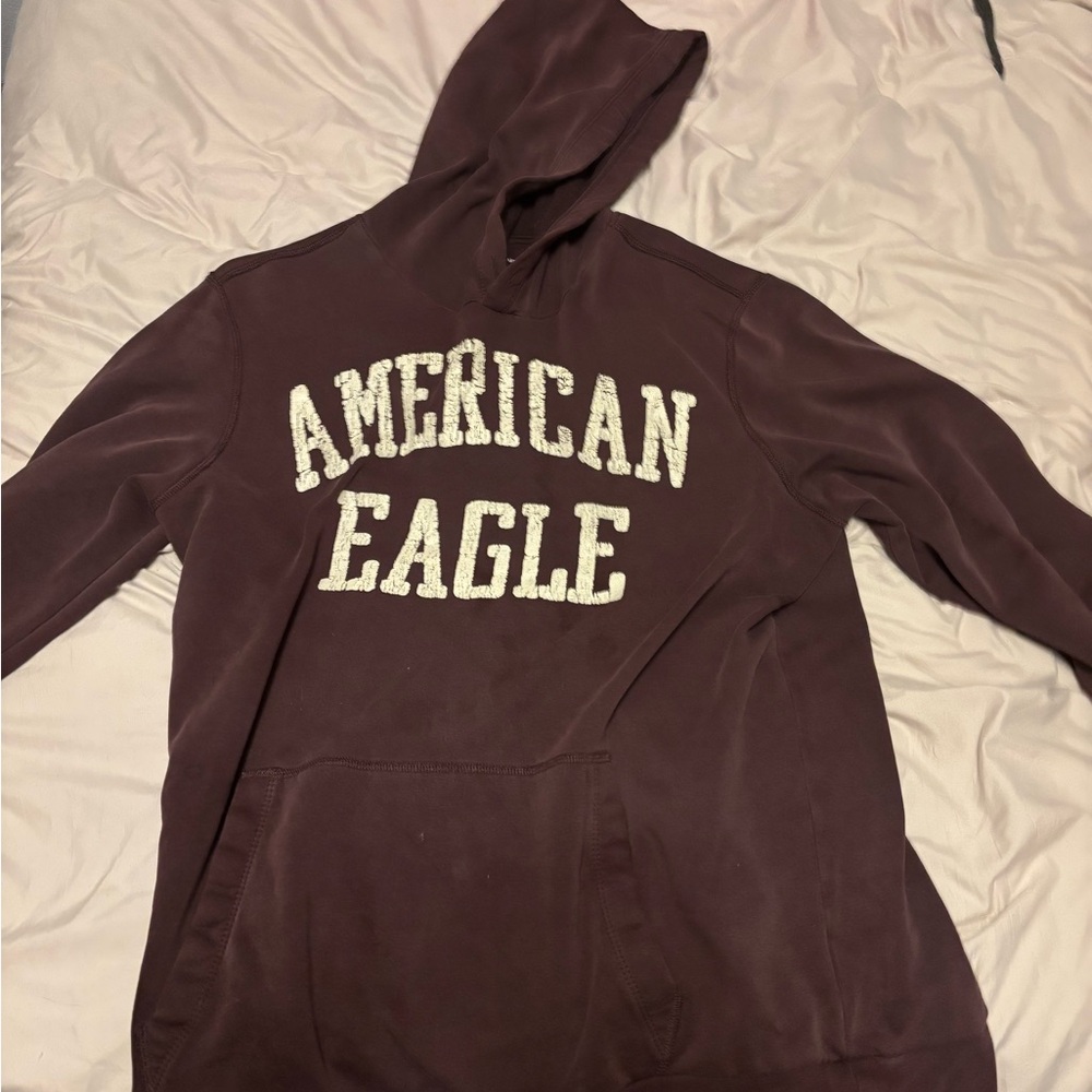 American Eagle Outfitters Chocolate Brown Hoodie